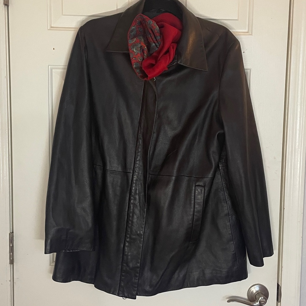 VTG GAP LEATHER COAT